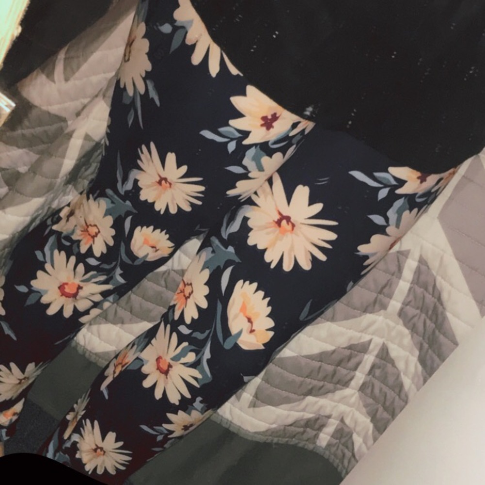 Flower leggings